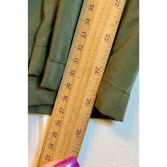 Leg Avenue TopGun USA Costume Pilot Flightsuit Army Green Jumpsuit Women's Large - Picture 11 of 11